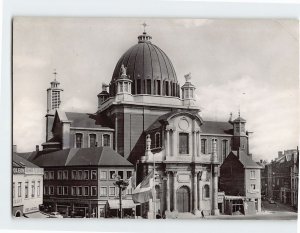 Postcard Basilique St. Christophe, Charleroi, Belgium