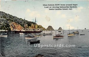 Glass Bottom Row Boats - Santa Catalina Island, CA