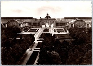 Vijftigjarige Jubileum Arcade Brussels Belgium Real Photo RPPC Postcard