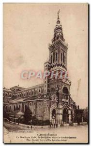 Old Postcard Albert Basilica ND Brebieres before Bombardment
