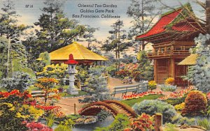 Oriental Tea Garden, Golden Gate Park, San Francisco, California  