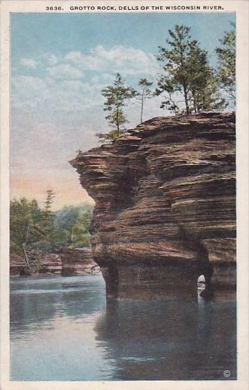 Wisconsin Dells Of The Wisconsin River Grotto Rock