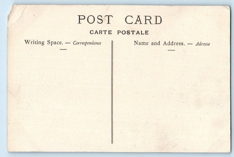 Quebec City Quebec Canada Postcard Champlain Street (Lower Town) c1910