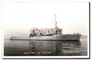 Old Postcard Boat Marcel Le Bihan