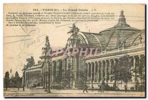 Old Postcard Paris 8th Grand Palais