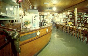 Portland, Oregon - The Oyster Bar Restaurant - on S.W. Akenny - in the 1960s