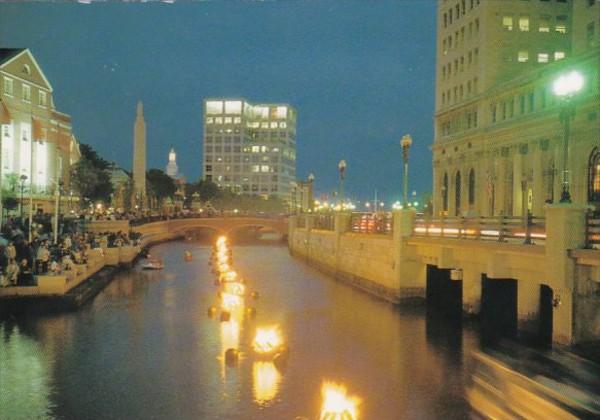 Rhode Island Providence Waterfire Art Sculpture