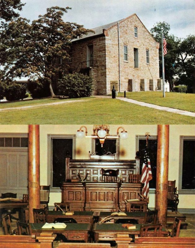 FORT SMITH, AR Arkansas HANGING JUDGE PARKER CHAMBERS & COURT ROOM *2* Postcards