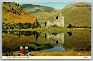 Kilchurn Castle Postcard - Loch Awe - Argyll -  Scotland