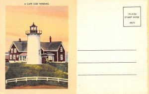 Windmill Cape Cod, Massachusetts MA Postcard