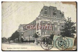 Postcard Old Lille Pasteur Institute