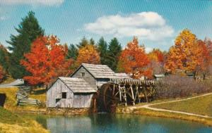 Virginia Blue Ridge Parkway Mabry Mill 1964