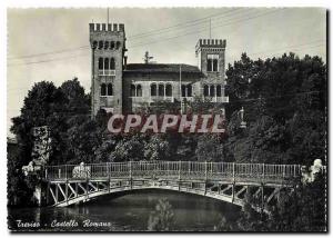 Postcard Modern Treviso Castello Romano