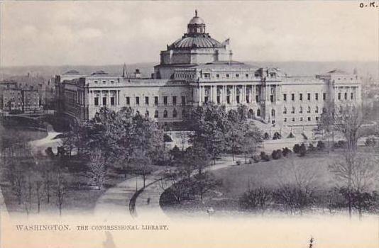 Washington DC The Congressional Library 1905