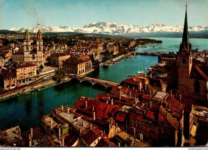 Switzerland Zurich and The Alps 1966