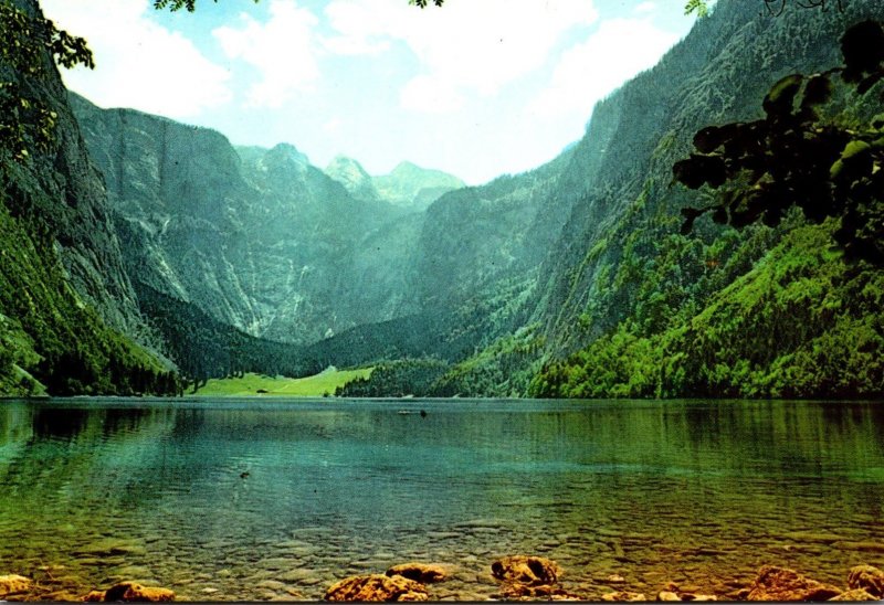 Germany Berchtesgaden Koenigsee Panorama