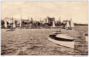 Sailing, Sailboats, Esplanade From Bay, Durban, South Africa, 1900-1910s