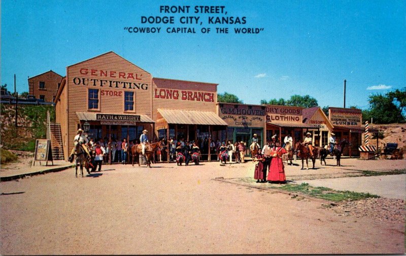 Kansas Dodge City Front Street