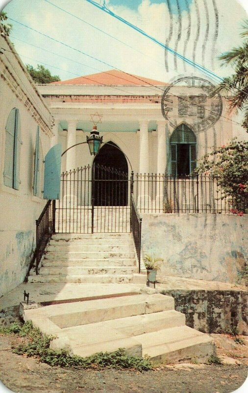 Postcard The Saint Thomas Synagogue Dexter 1962 VPC8.