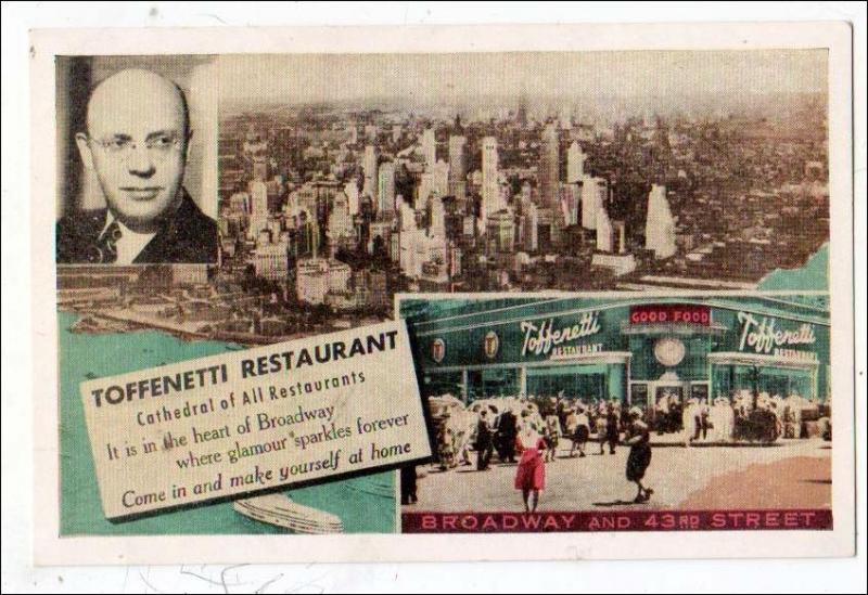 Toffenetti Restaurant, NYC