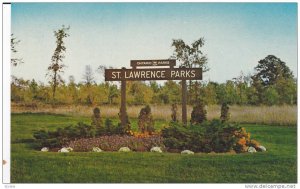 Campsites on Long Sault Parkway , CORNWALL , Ontario , Canada ,  50-60s