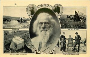 C-1910 Ezera Meeker Pioneer Postcard Multi View 12661