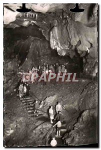 Modern Postcard The Pyrenees The Betharram Caves Descent in inland Grotles