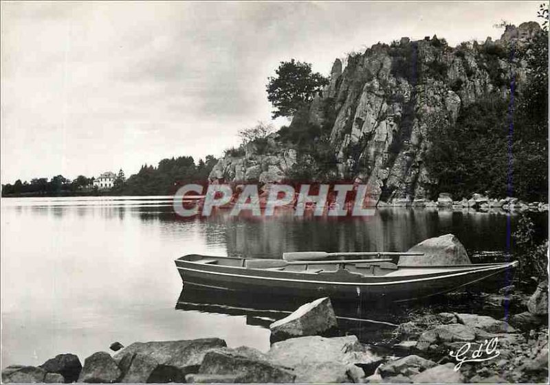 Modern Postcard Auvergne Gour de Tazenat Old Crater