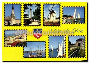 Postcard Modern Ile De Re Remembrance Various Aspects