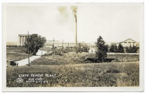 US Rapid City, South Dakota. State Cement Plant.   Mint Card