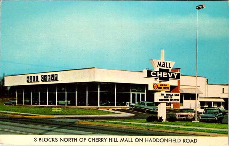 Postcard SHOP SCENE Cherry Hill New Jersey NJ AN1083