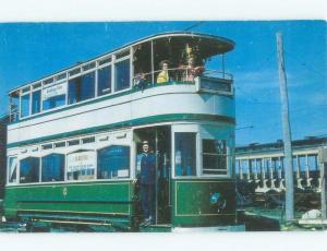 Pre-1980 BLACKPOOL ENGLAND DOUBLE-DECKER STREETCAR North Kennebunkport ME E6381