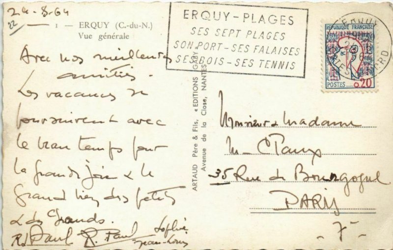 CPA ERQUY Vue Generale (1165528)