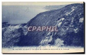 Postcard Old St Cast Pointe du Chatelet view of the bay of Fresnage