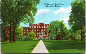 Postcard MO Springfield - The Kentwood Arms Hotel