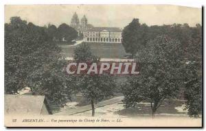 CPA Argentan Vue panoramique du Champ de Foire 