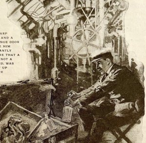 1920 G.A. Harker Youth's Companion Art Print Industrial Ephemera