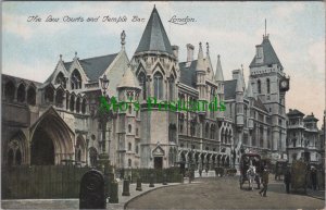 London Postcard - The Law Courts and Temple Bar  DC457