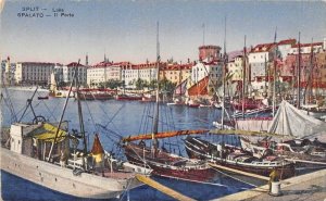 Croatia  Spalato     li Porto. Harbor fishing boats