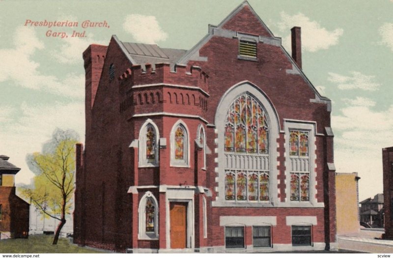 GARY, Indiana, 1900-10s; Presbyterian Church