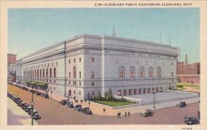 Cleveland Public Auditorium Cleveland Ohio