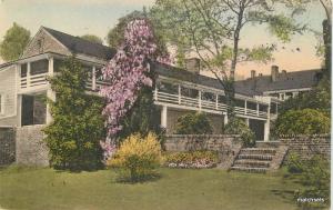 1920s Charlottesville Virginia Farmington Country Club hand colored 8141