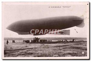 Old Postcard Aviation Zeppelin Airship Patrie