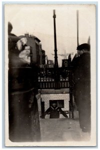 London England Postcard RPPC Photo US Navy Sailor Sailor WWI c1910's Antique