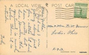 1940s Drive Echo Lake Park Union County New Jersey Mayerose postcard 6007