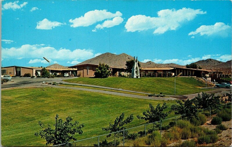 St Mary Desert Balley Hospital Apple CA California Postcard UNP VTG Unused 