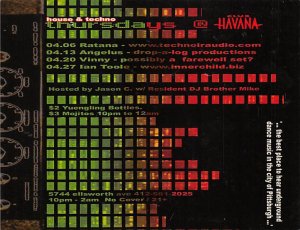 Club Havana, House And Techno  