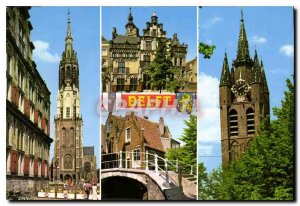 Modern Postcard Delft Holland