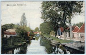 BLOEMENDAAL, MONNICKENDAM   Netherlands   Handcolored   ca 1910s Postcard