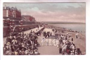Five Pierrot Clowns Performing, Bridlington, England, Frith's Series